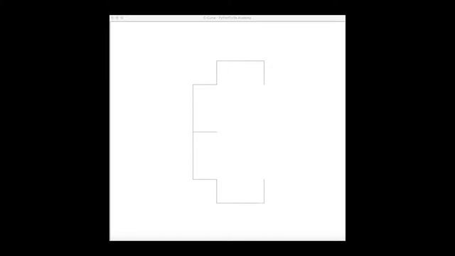 Recursive Step of Drawing Lévy C Curve - Python Turtle Project смотреть онлайн