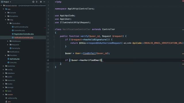 Laravel 7 - Email verification APIs using inbuilt Laravel Email Verification methods смотреть онлайн
