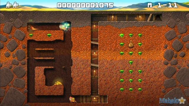 Digger HD Walkthrough - Arcade - Level 1-11 смотреть онлайн