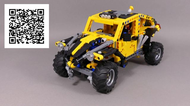 Baja VW Beetle - LEGO Technic 42122 B Model #42122 #technic #VW #beetle #baja #grohl666 смотреть онлайн