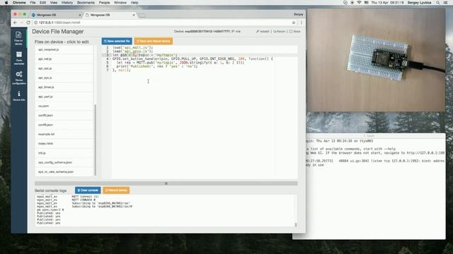 Tutorial #10: MQTT publish & subscribe смотреть онлайн