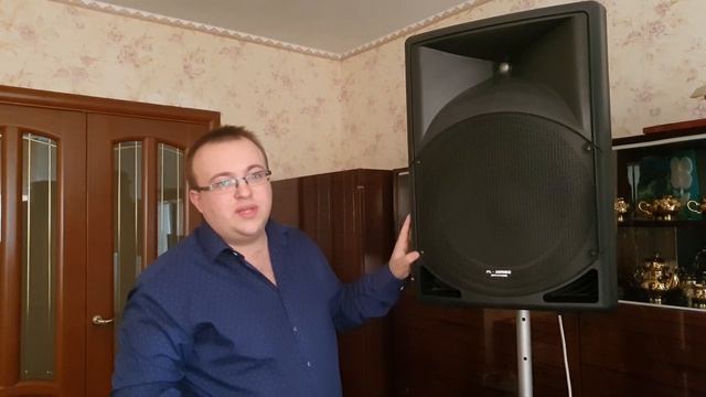 Обзор колонок JB Systems 15 ,активные колонки для ведущих и dj смотреть онлайн