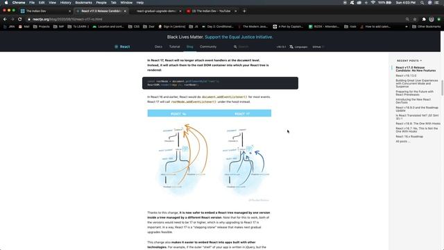 React.js 17 released - No New feature ? смотреть онлайн