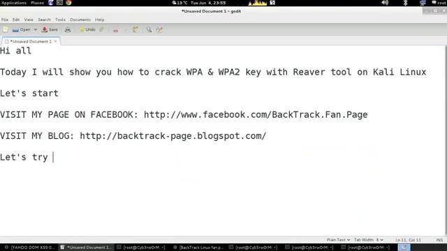 Cracking WPA WPA2 key with Reaver on Kali Linux No Dictionary Wordlist смотреть онлайн
