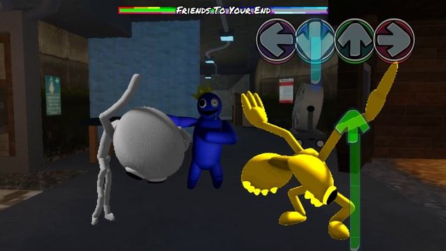 Teal Swap Colors and Voice Rainbow Friends All Phases | Friday Night Funkin Mod Roblox смотреть онлайн