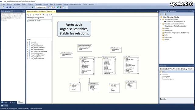 Microsoft Analysis Services n°2 : création d'une nouvelle vue de sources de données смотреть онлайн