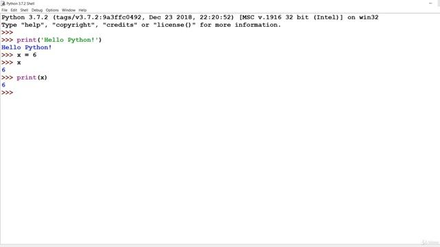 Running Python Code using the Python Interpreter смотреть онлайн