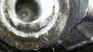 Kia Sorento свеча накала нагревательный элемент остался в головке удаляем