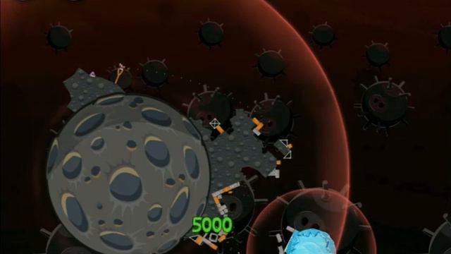 Angry Birds Space - Level D-14 Danger Zone 3 Star Walkthrough | WikiGameGuides смотреть онлайн