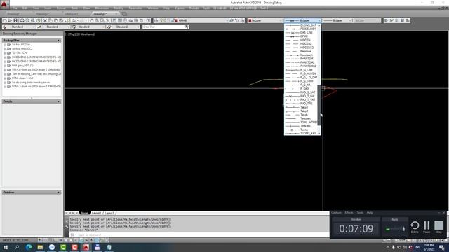 Lisp tạo và quản lý Layer, kiểu đường, Kiểu Text cho bản vẽ thiết lập mới. смотреть онлайн