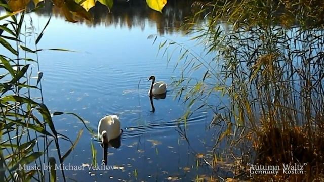 "Вальс осенних листьев" - Эта музыка лечит и очищает душу (Soul healing music) смотреть онлайн