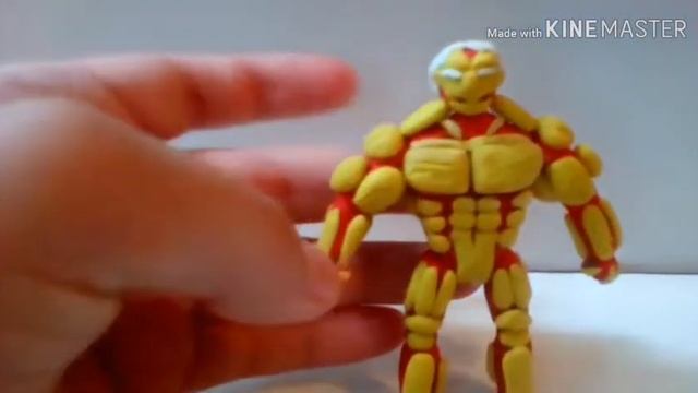 Бронированный титан из пластилина (Атака Титанов) смотреть онлайн