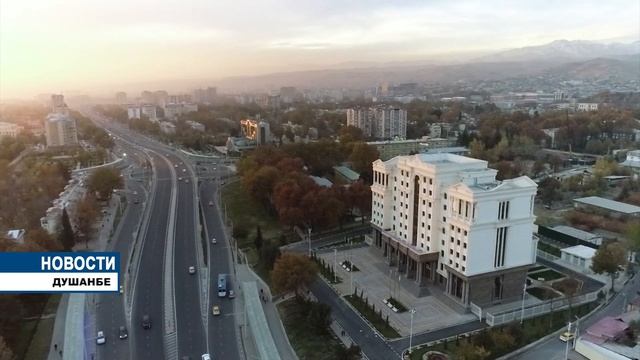 Новое здание Исполнительного органа государственной власти района Сино города Душанбе. смотреть онлайн