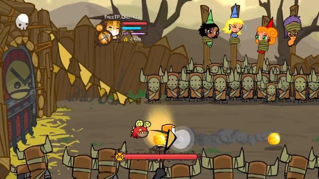 I KILLED THE BOSS IN 5 SECONDS!!!!!IT'SFASTEST SPEEDRUN!Castle Crashers смотреть онлайн