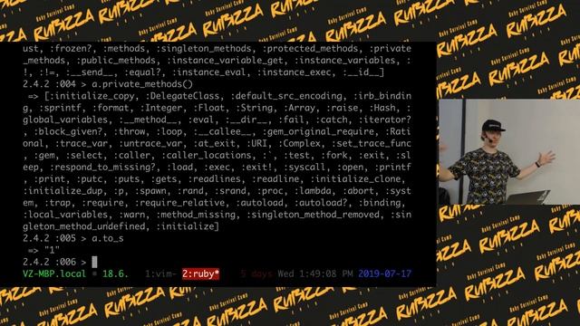 Rubizza 2019, Lecture #6 "Ruby stdlib, How Ruby works, Metaprogramming, Methods calls", Part II. смотреть онлайн