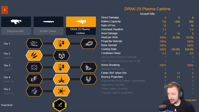 Drak-25 Overclock Tier List (With Builds) | Deep Rock Galactic