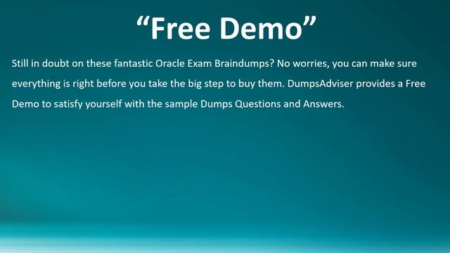 Become a Skilled Specialist Now with Top Quality 1z0 808 Dumps смотреть онлайн