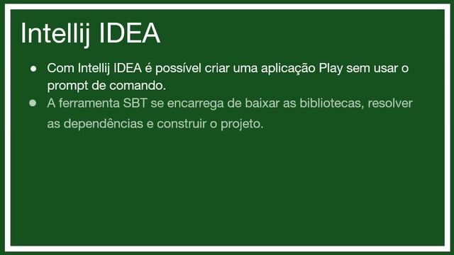 Framework Play Java - Configurando o IDE смотреть онлайн