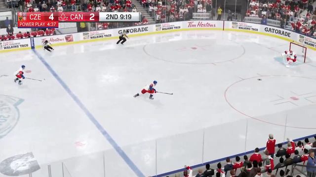 NHL 17 World Cup of Hockey: Team Czech Republic vs. Team Canada (9/17/2016) смотреть онлайн