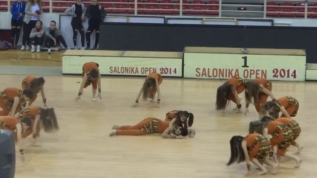PIROUETA DANCE, категория Junior Современный балет. 1 место SALONIKA OPEN 2014 смотреть онлайн