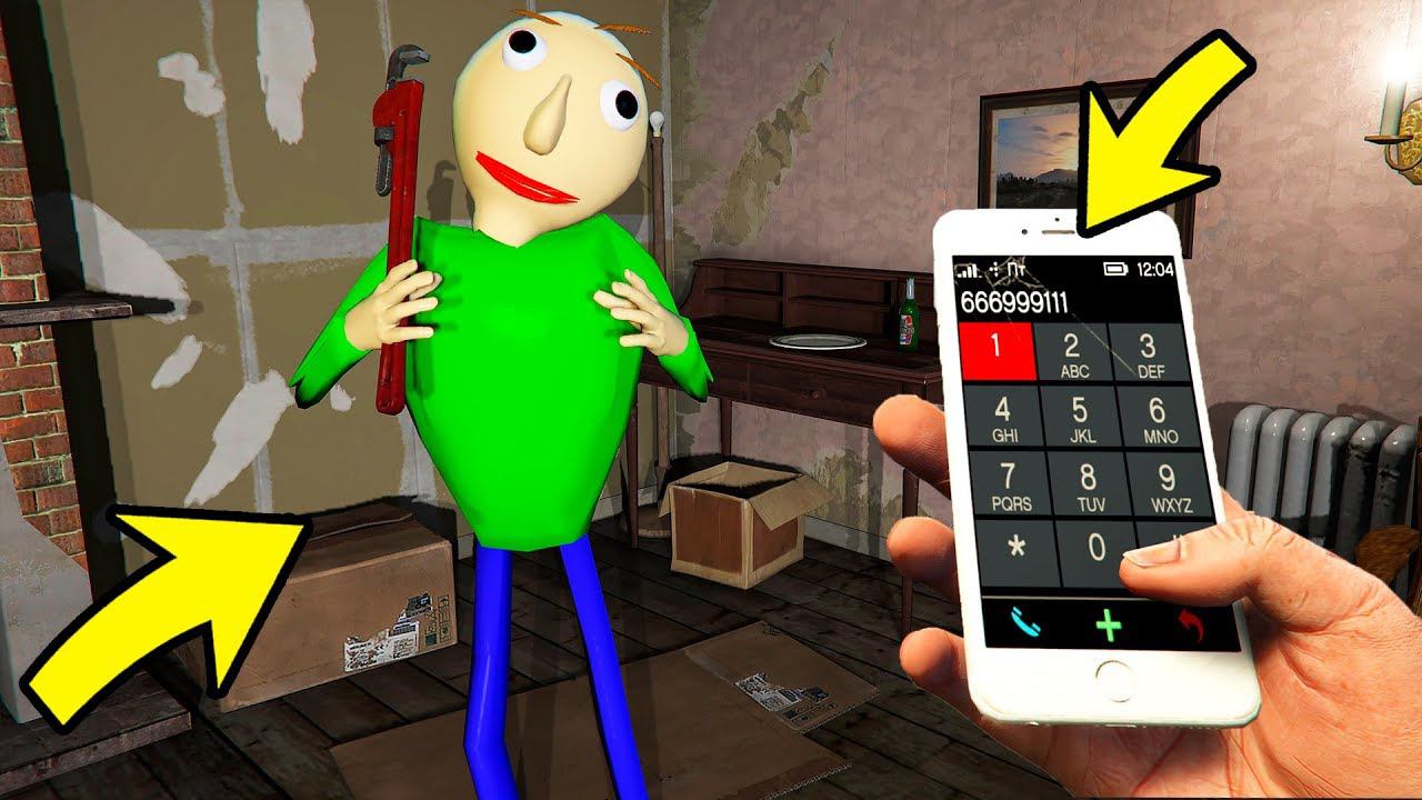 ПОЗВОНИЛ БАЛДИ И ОН ПРИШЁЛ КО МНЕ В ГТА 5 МОДЫ! ОБЗОР МОДА В GTA 5! ВИДЕО GTA V MODS