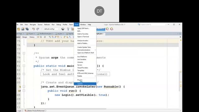 How to display username and password after login in Java? смотреть онлайн