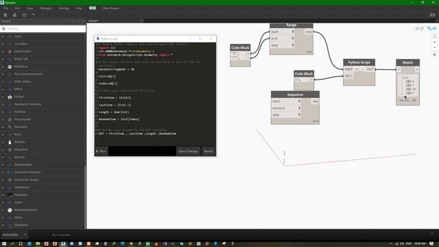 Python Script for Dynamo | Arabic | List part 02 смотреть онлайн