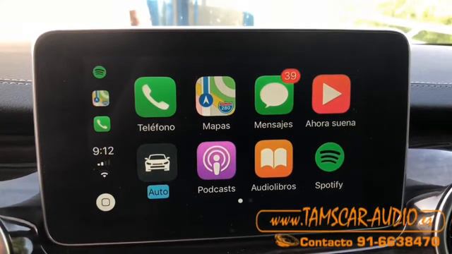 Instalacion de sistema Carplay, Android Auto y Mirror link en Mercedes V por Tamscar-Audio смотреть онлайн