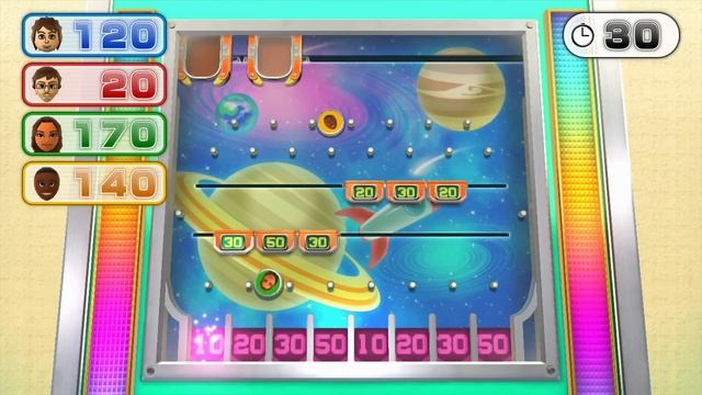 Wii Party U Minigame Showcase - Token Drop (All 3 Scoring Formats) смотреть онлайн