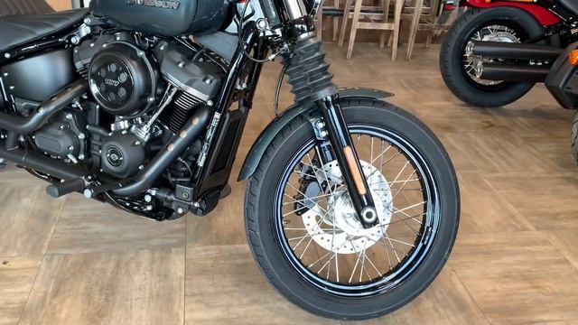 Street Bob 107 Softail Harley-Davidson 2020 spruce смотреть онлайн