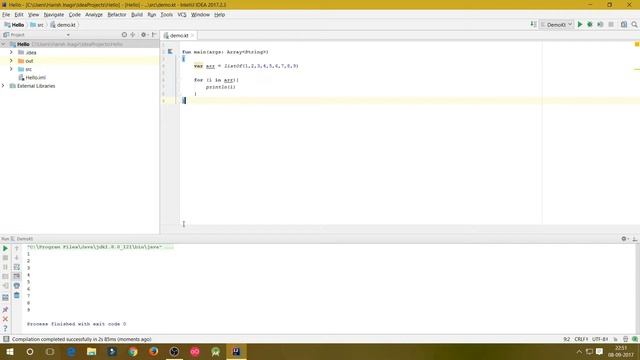 Kotlin Programming Language Hindi/Urdu 10# One Dimensional Array смотреть онлайн