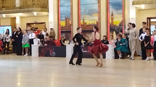 Саша с Катей в Финале турнира Amore Dance Festivale - «Латина» - «Джайв» смотреть онлайн