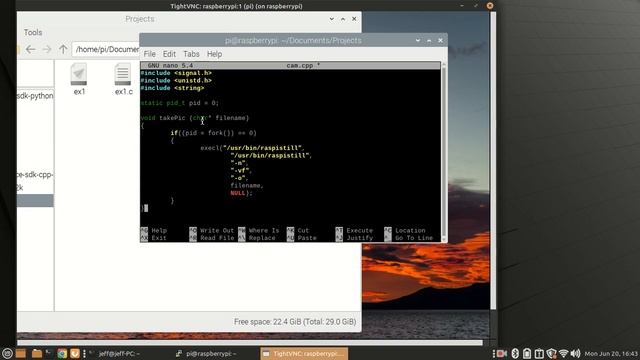 Operating the Raspberry Pi Camera with C/C++ Code смотреть онлайн