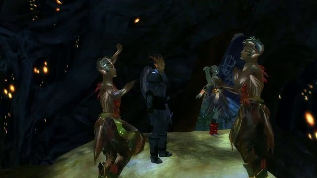 Guild Wars 2 Beta - Sylvari Male Dance смотреть онлайн