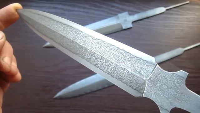 Кинжальные клинки. Дамасская сталь. смотреть онлайн