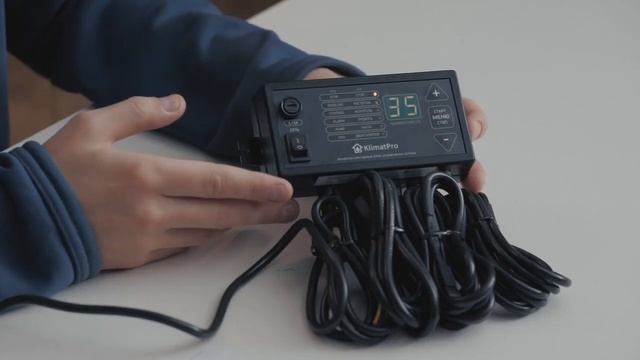 Настройка контроллера KlimatPRO | Автоматика для твердотопливного котла смотреть онлайн