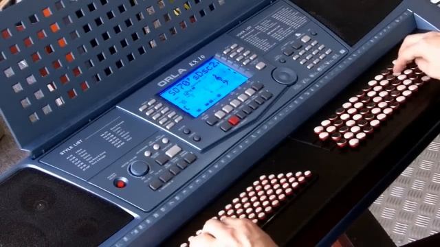 ORLA KX10 C - Chromatik Keyboard für Akkordeonisten ! смотреть онлайн