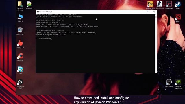 How to install java(any version) in windows 10 - Marathi(मराठी) смотреть онлайн