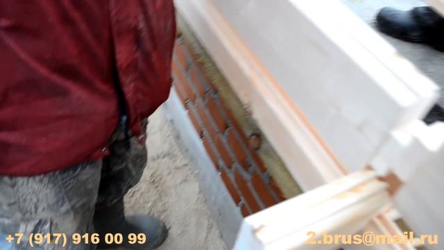 Двойной брус. Своими руками. Инструкция. Дом 65м2. Дом из двойного бруса. Строительство домов Казан смотреть онлайн