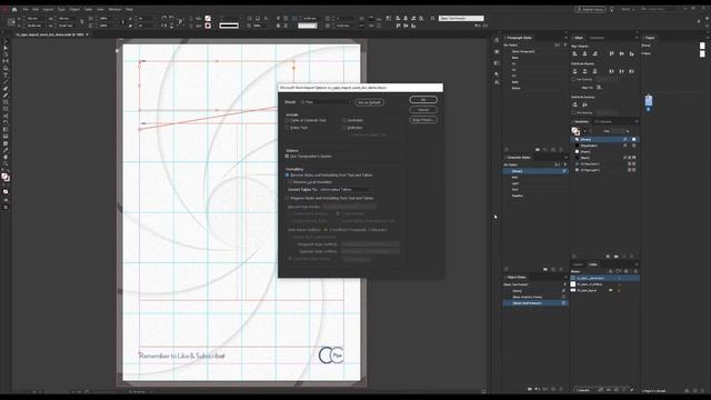 Word + InDesign = ♥ - Importing Word Documents смотреть онлайн