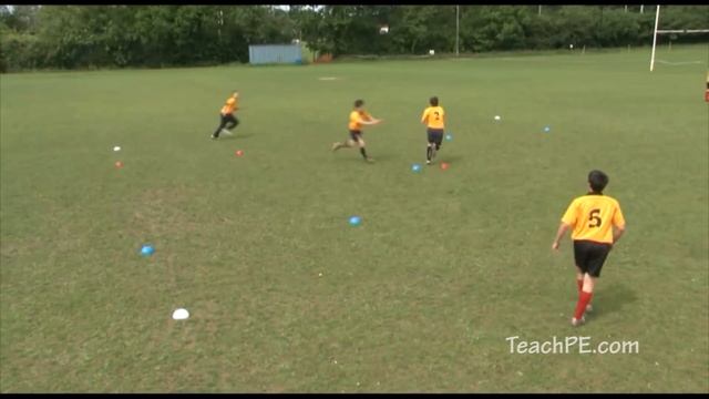 Basic Rugby Drills - The Switch - Dummy смотреть онлайн