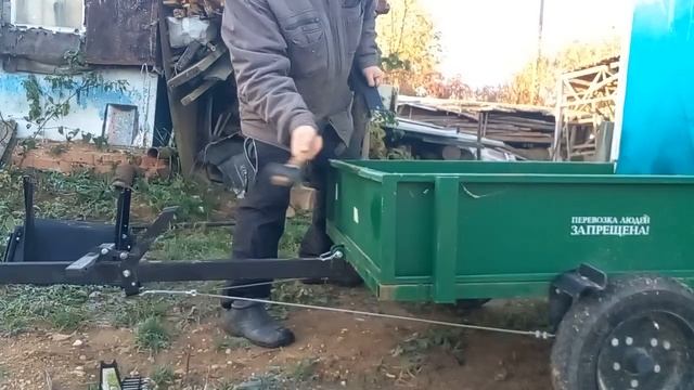 мотоблок, выгибаю борта? смотреть онлайн