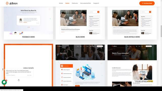 Albion - Machine Learning and AI WordPress Theme artificial intelligence data analysis Build Websit смотреть онлайн