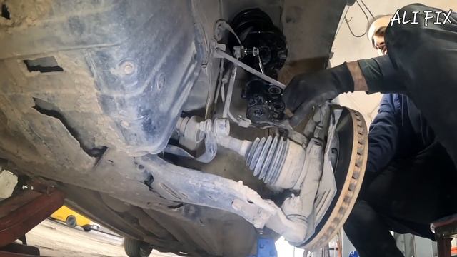 how to replace shock absorber and brack pads kia cadenza 2015 #kia #cadenza смотреть онлайн