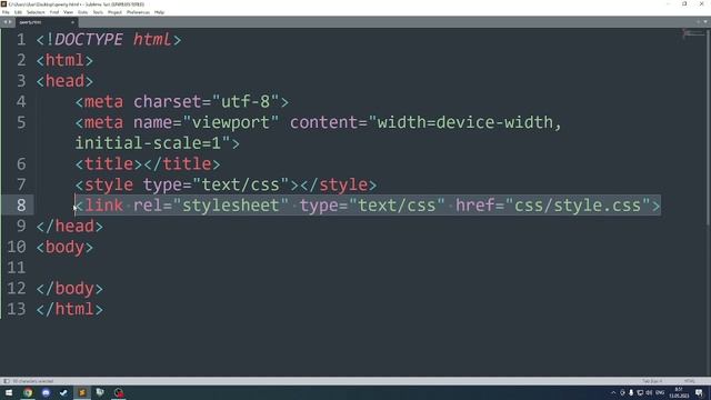 КАК СОХРАНИТЬ ФАЙЛ В SUBLIME TEXT? смотреть онлайн