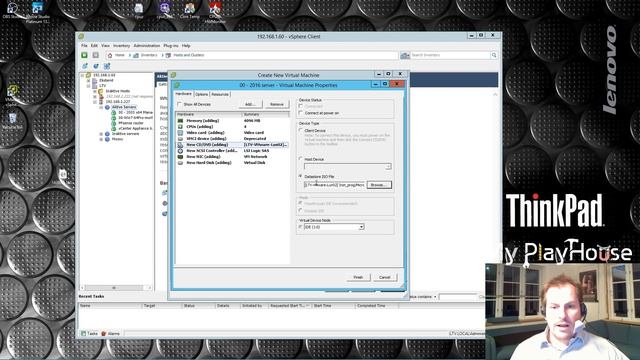 Installing Microsoft Server 2016 on ESXi6.0 For the First Time - 415 смотреть онлайн