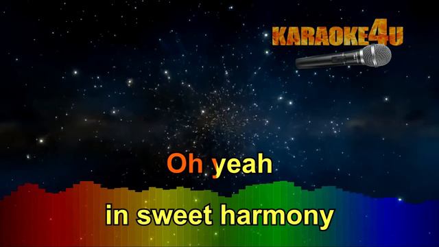 The Beloved | Sweet Harmony | Караоке (Cover Minus) смотреть онлайн