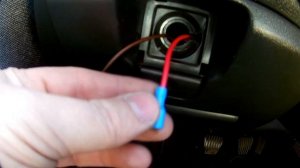 Установка вольтметра в ВАЗ 2110. Необычное место.