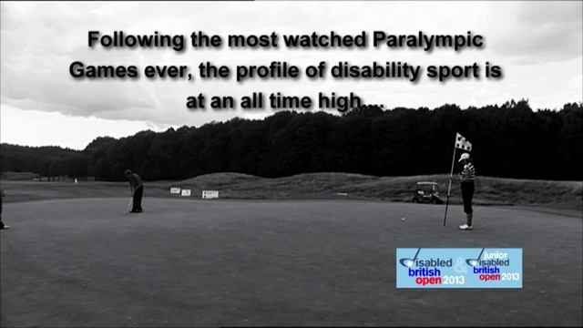 Disabled British Open Golf Championships 2013 смотреть онлайн