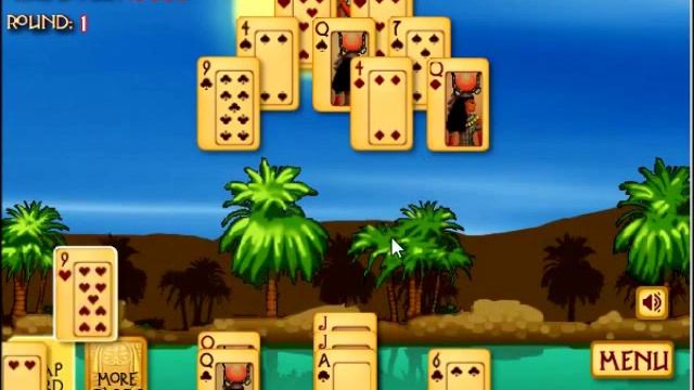 Pyramid Solitaire Ancient Egypt is a spectacular game of patience смотреть онлайн